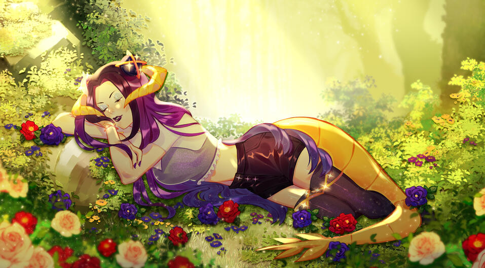 Sleeping Space Dragon